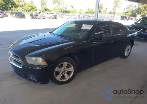 2012 Dodge Charger Se из США, поврежденный, VIN 2C3CDXBGXCH203339
